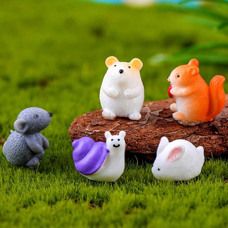 First Bonsai Garden - Small Animals Miniature Fairy Garden Accessories
