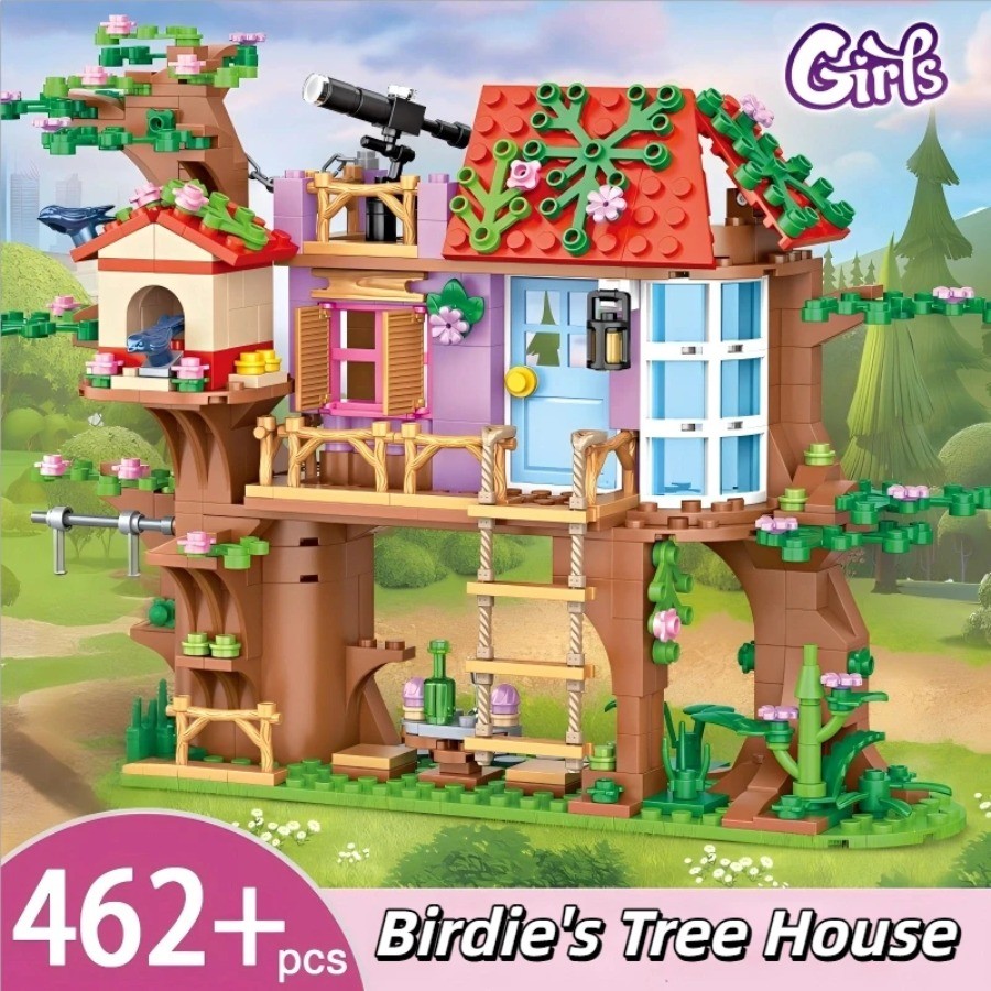Bonsai Garden Ideas - 462pcs City Friends Bird Tree House
