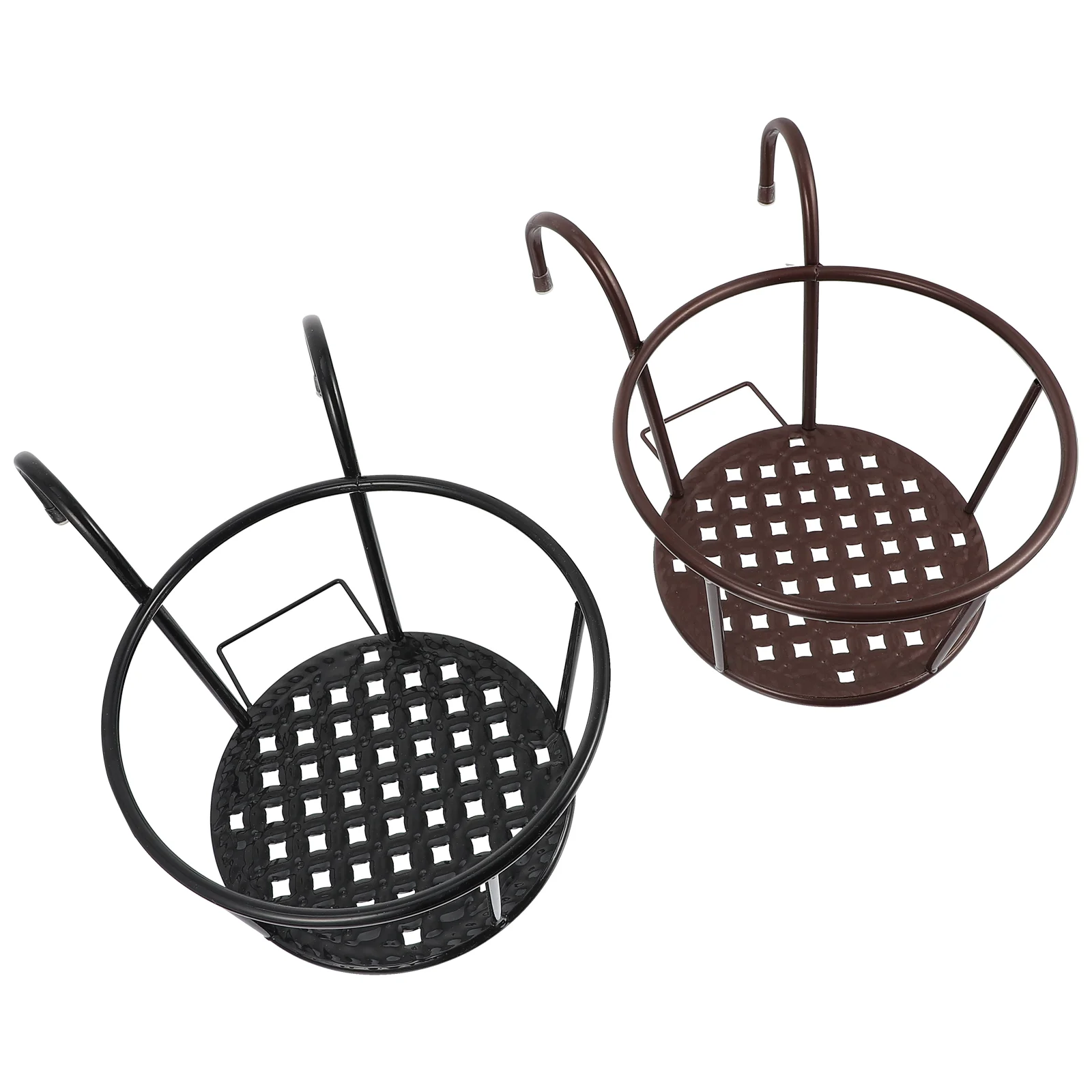 2 Pcs Iron Flower Pot Stand Wa - Bonsai Garden China 评论和价格