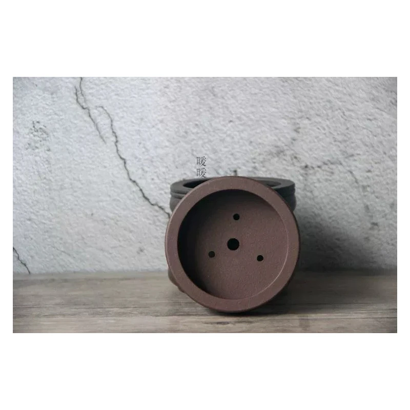 Ceramic Circle Bonsai Pot,Plat - Bonsai Garden China 评论和价格