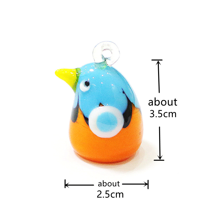 Handmade Mini Bird Glass Penda - Bonsai Garden Japan 评论和价格