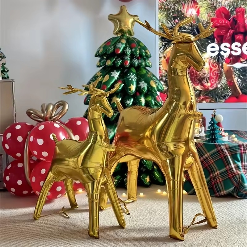 2pcs 4D Reindeer & 1PC Santa's - Bonsai Garden Ideas 评论和价格
