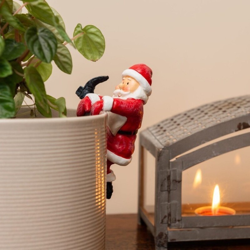Christmas Santa Snowman Statue - Bonsai Garden Wall 评论和价格