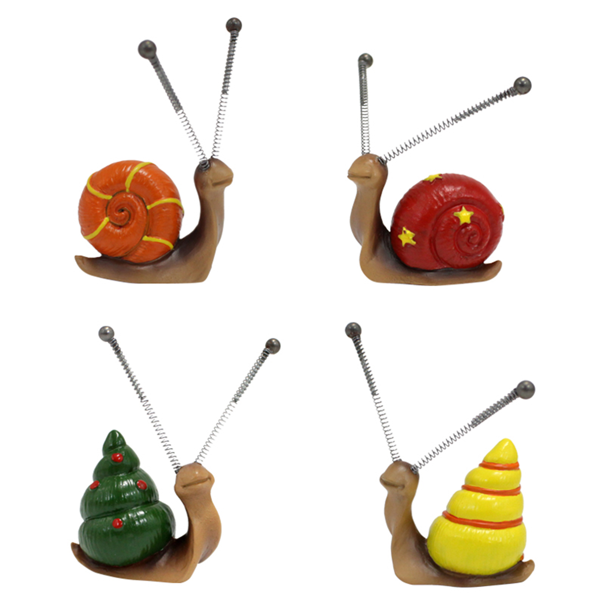 4pcs, Mini Snail Sculpture Bon - Bonsai Garden Ideas 评论和价格