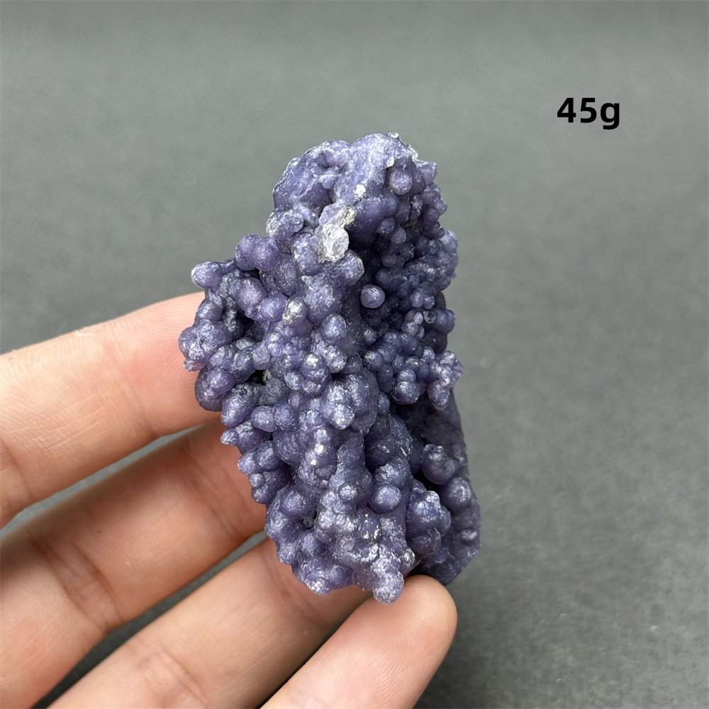 Natural Beautiful Grape Agate  - Bonsai Garden China 评论和价格