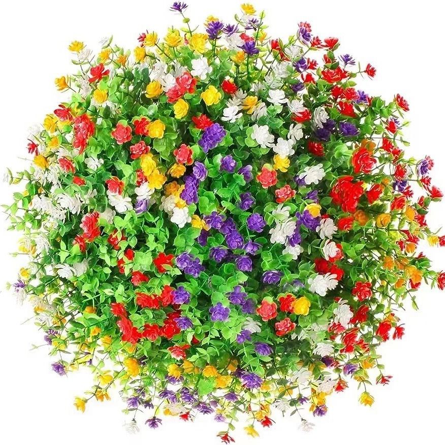 3/6pcs Artificial Plant Flower - Bonsai Garden Ideas 评论和价格