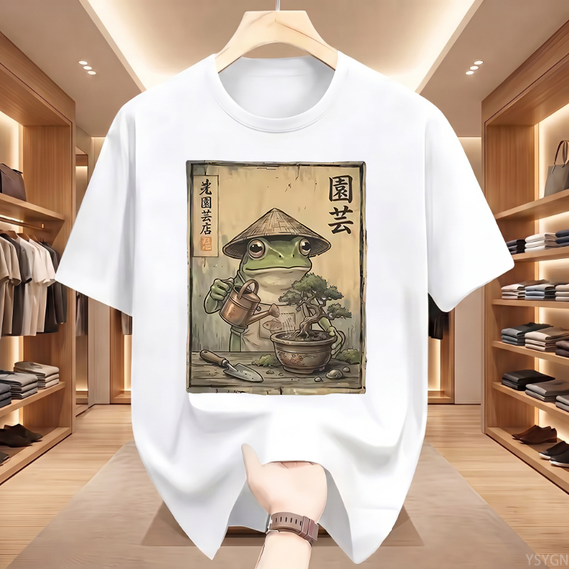 Bonsai Frog T Shirt Funny Gard - Bonsai Garden China 评论和价格