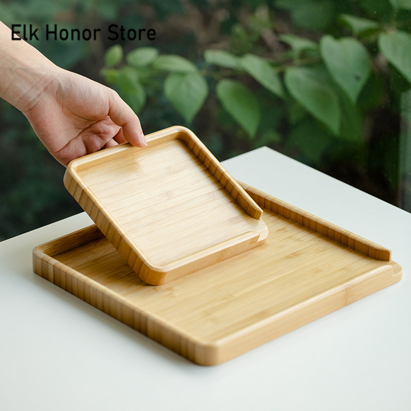 Chinese Bamboo Food Tray Puer  - Bonsai Garden Pot 评论和价格