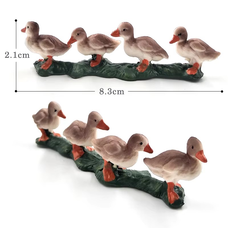 Simulation Chicken Duck Goose  - Bonsai Garden Japan 评论和价格