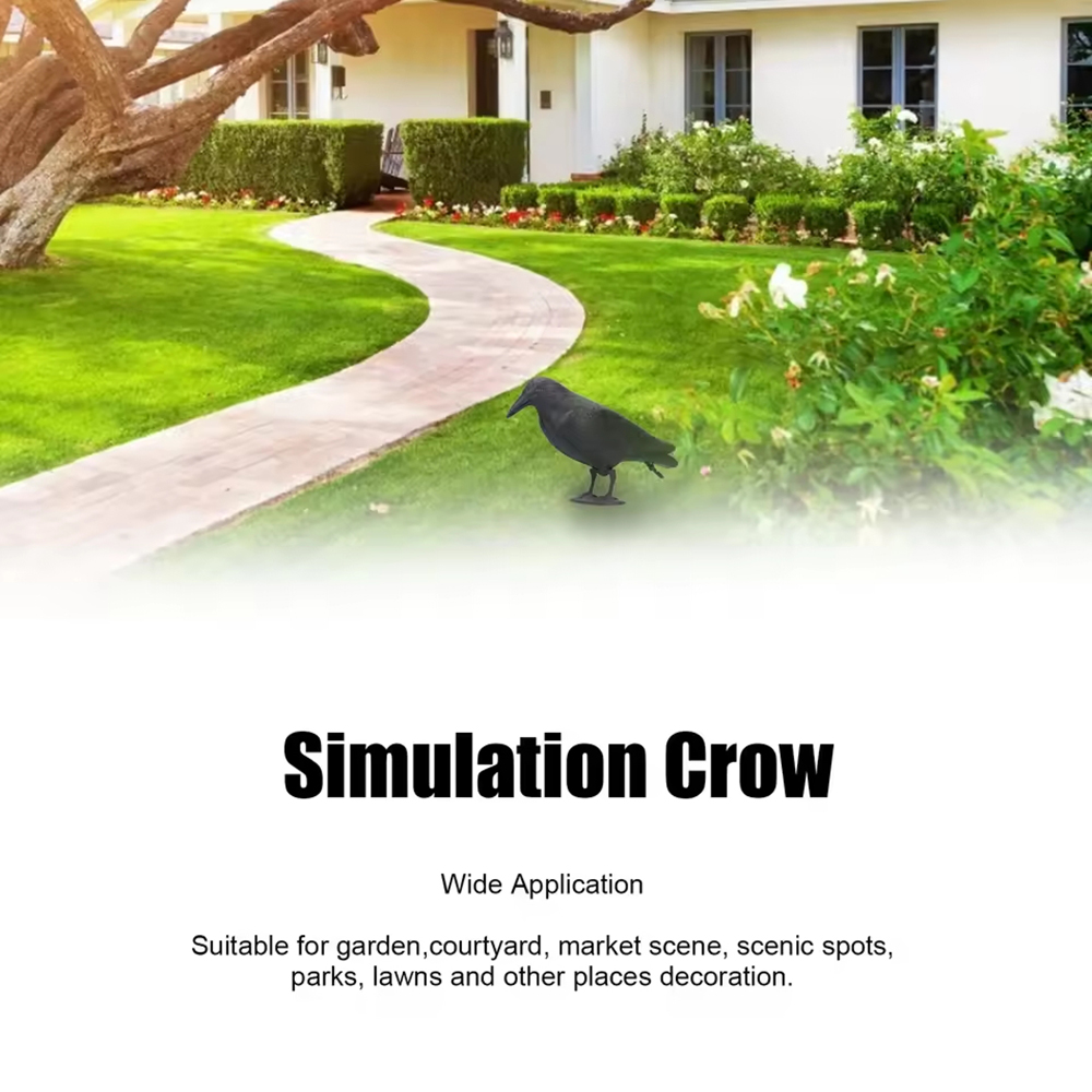 1PC Crow Decoration Simulation - Bonsai Garden Ideas 评论和价格