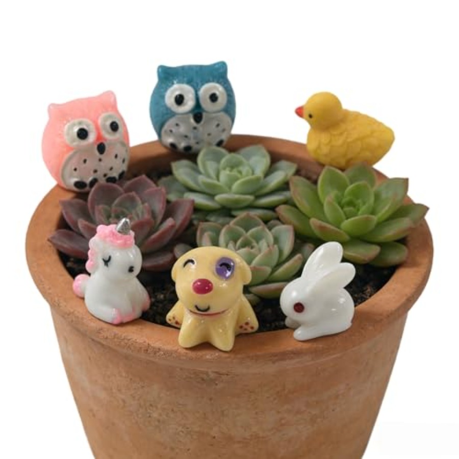 74 Pieces Mini Animals Miniatu - Bonsai Garden Japan 评论和价格