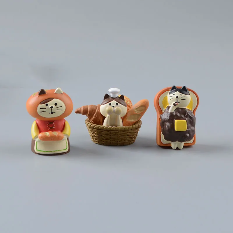 Zakka Style Cartoon Cat Bread  - Bonsai Garden Japan 评论和价格