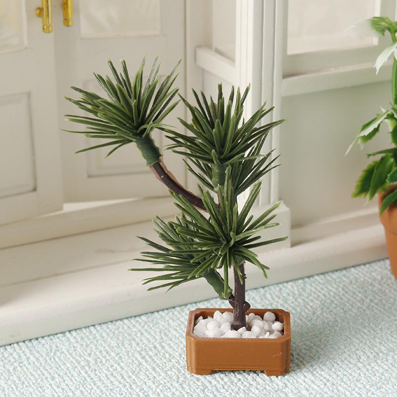1Pcs 1/12 Dollhouse Simulation - Bonsai Garden Ideas 评论和价格