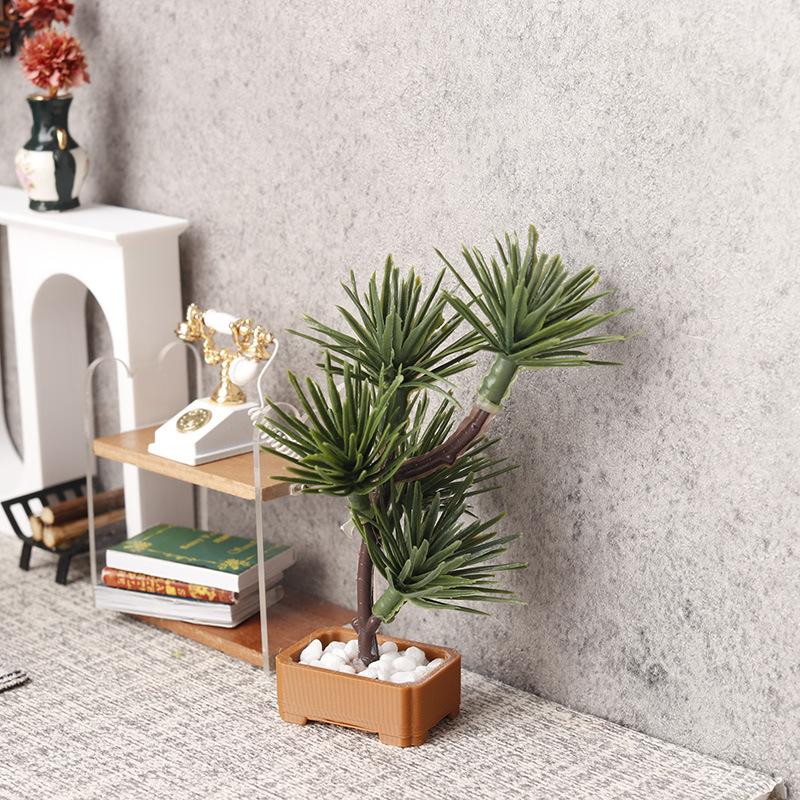 1Pcs 1/12 Dollhouse Simulation - Bonsai Garden Ideas 评论和价格