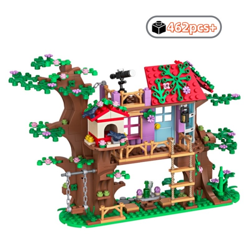 462pcs City Friends Bird Tree  - Bonsai Garden Ideas 评论和价格