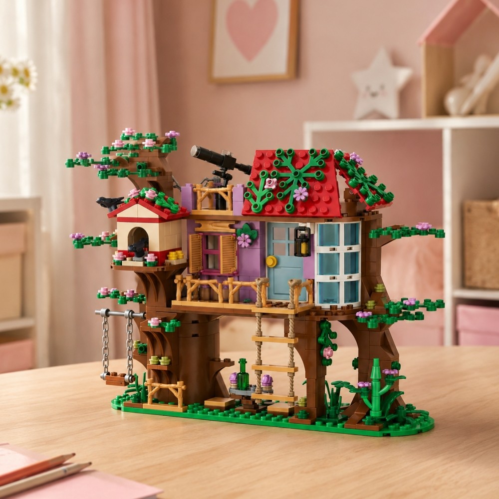 462pcs City Friends Bird Tree  - Bonsai Garden Ideas 评论和价格