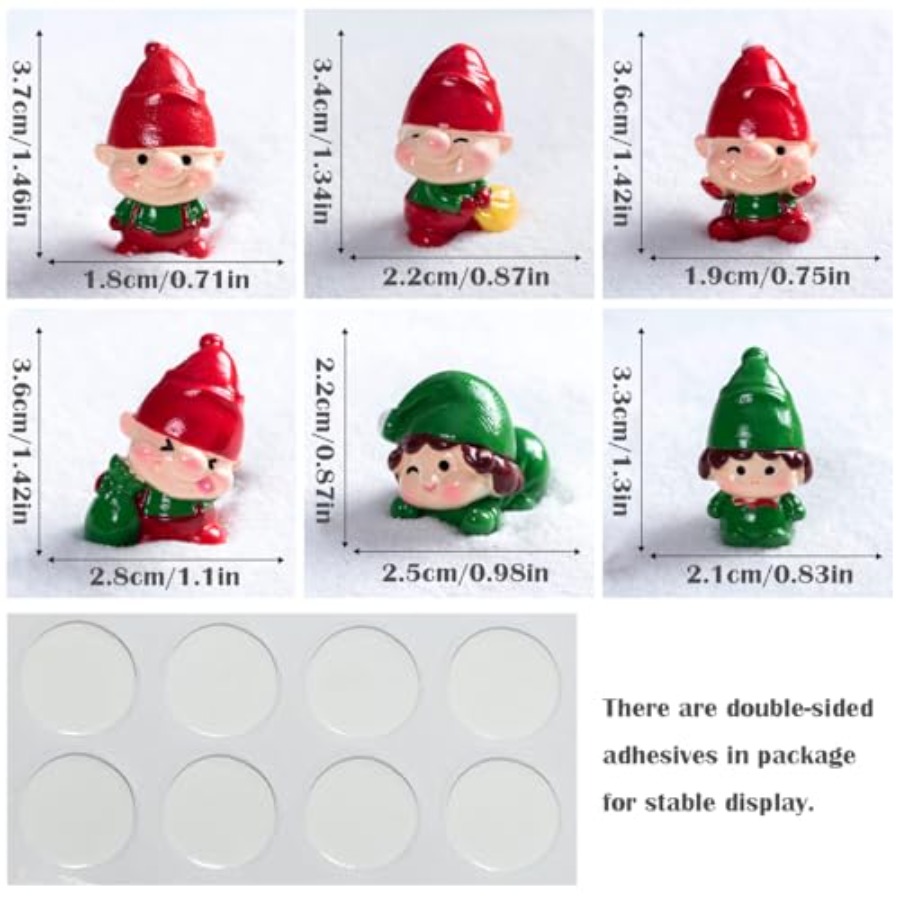 Christmas Miniature Figurines  - Bonsai Garden Japan 评论和价格