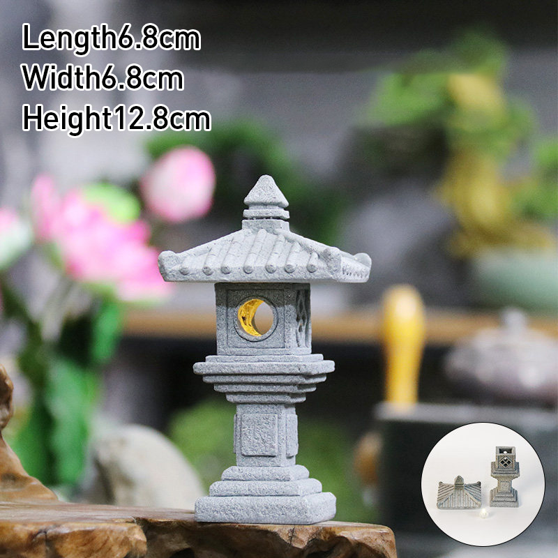 Vintage Zen Miniature Sand Sto - Bonsai Garden Japan 评论和价格