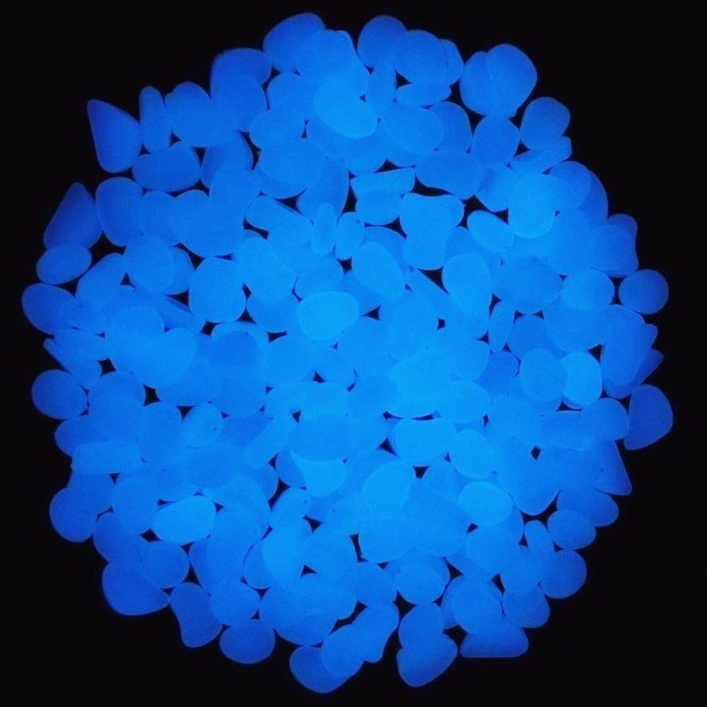 Fish Tank Rocks Glow Blue Pebb - Bonsai Garden Pot 评论和价格