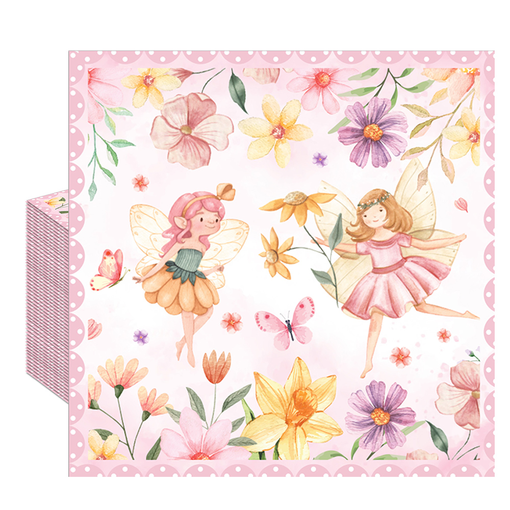 20/40/80pcs Fairy Paper Napkin - Bonsai Garden Ideas 评论和价格