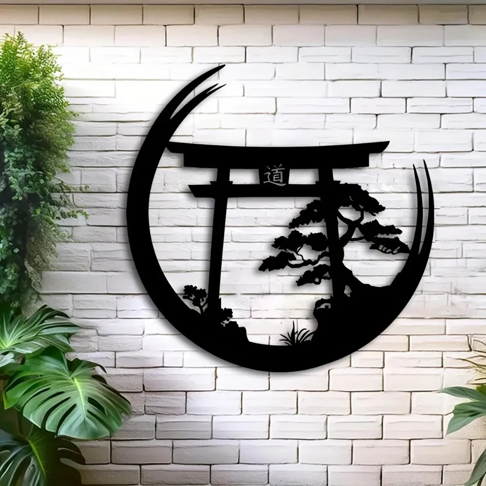 Japanese Bonsai Torii Gate Met - Bonsai Garden Wall 评论和价格