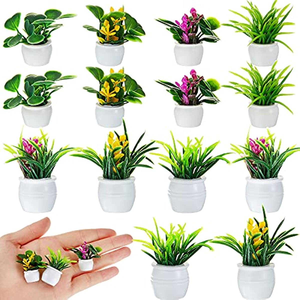 Dollhouse Plant, Miniature Bon - Bonsai Garden Pot 评论和价格