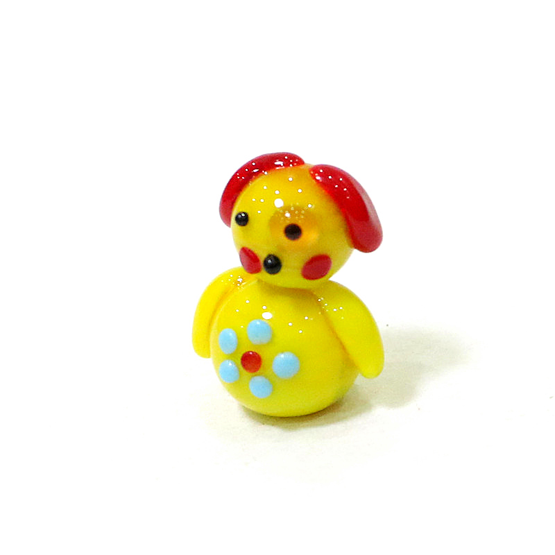 Cute Handmade Mini Glass Dog F - Bonsai Garden Japan 评论和价格