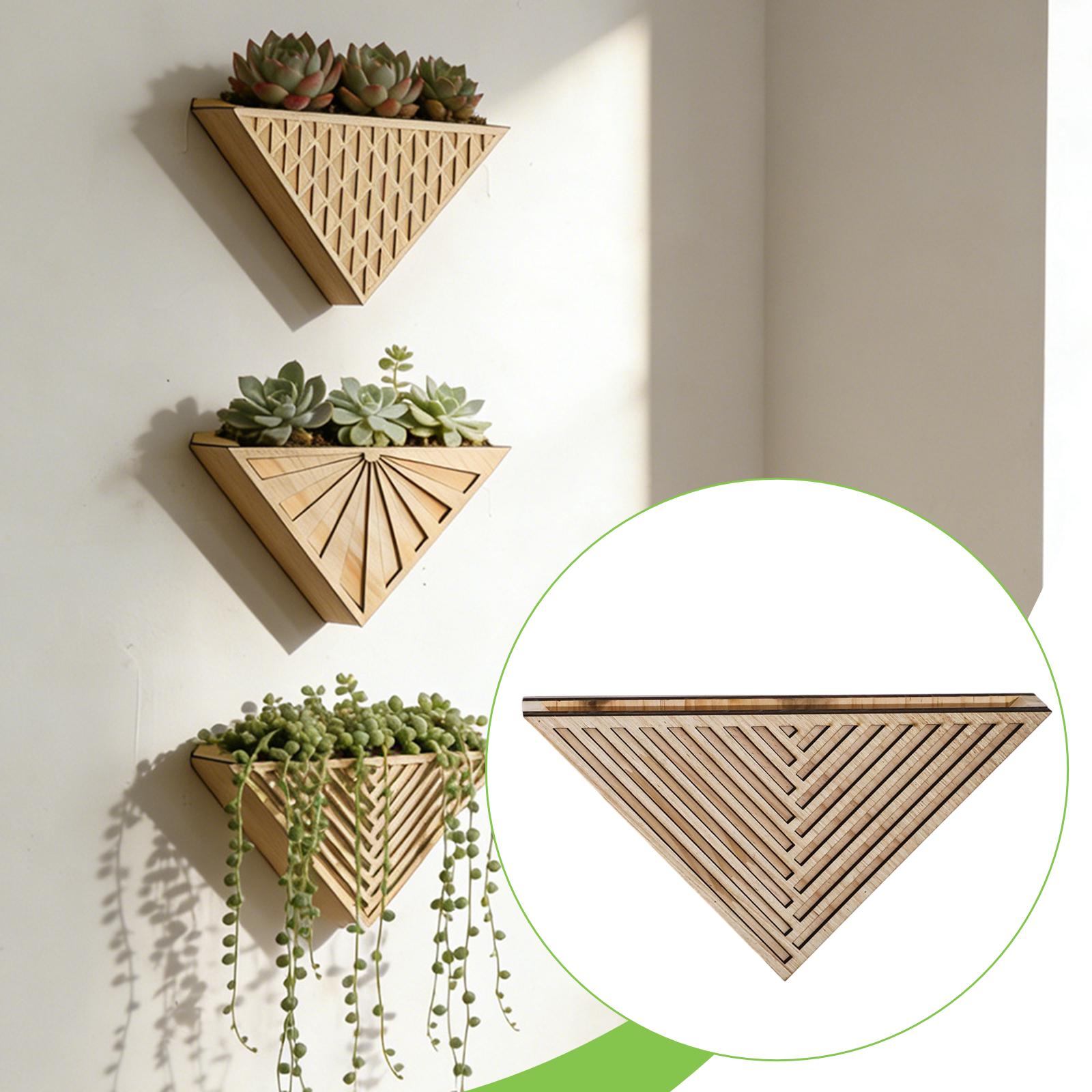 Flower Pot Wall Mounted Orname - Bonsai Garden Wall 评论和价格