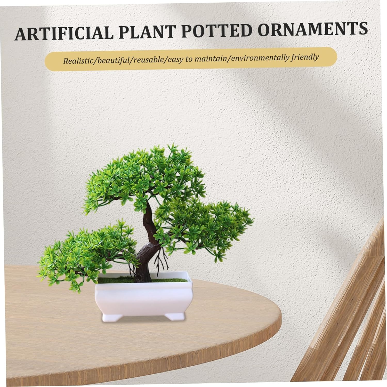 1/2Pcs Artificial Bonsai Tree  - Bonsai Garden Ideas 评论和价格
